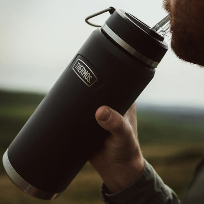 Thermos Icon Series Hydration Bottle with Straw Lid Collection