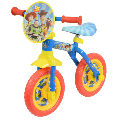 Toy Story 2-in-1 10" Training Bike and Helmet Bundle