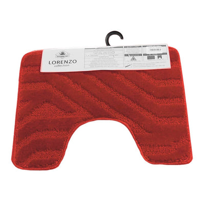 Westward Ho! Lorenzo 2 Piece Bath Mat Set – Soft 100% Polypropylene Rectangular and U-Shaped Mats