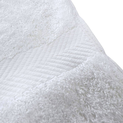 100% Cotton Terry Plain Hand 550GSM Towel White 3 Pack