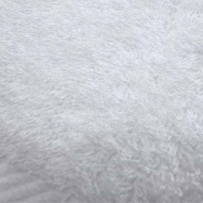 100% Cotton Terry Plain Hand 550GSM Towel White 3 Pack