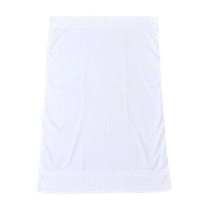 100% Cotton Terry Plain Bath Sheet 550GSM Towel White