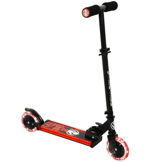 Star Wars Dark Side Electro Lite Folding In Line Scooter