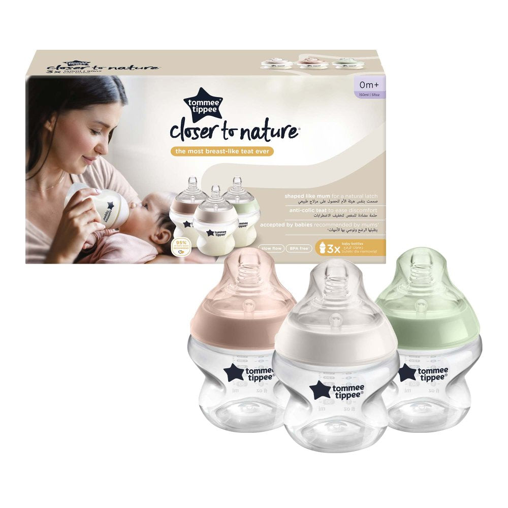Closer To Nature 3 Pack Easivent Bottles