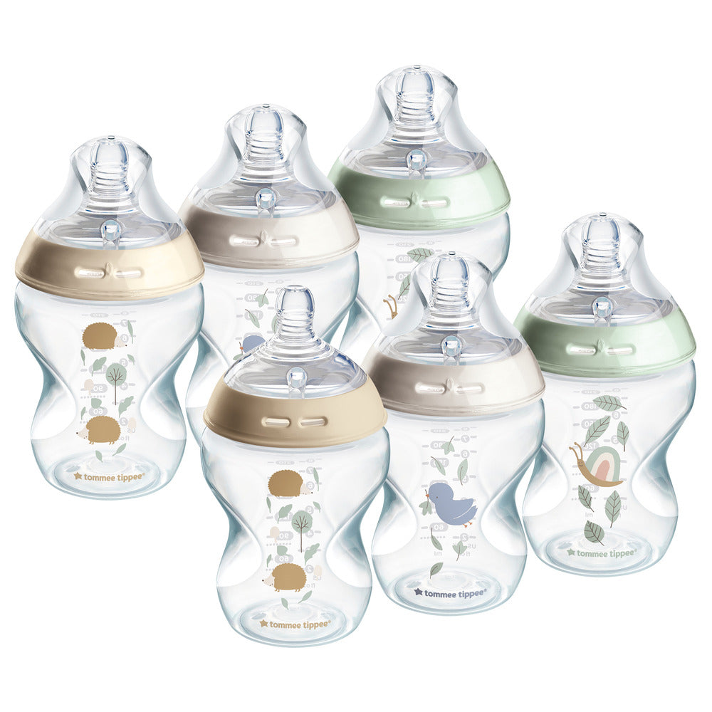 Tommee Tippee 6 Pack Baby Bottles 260ml