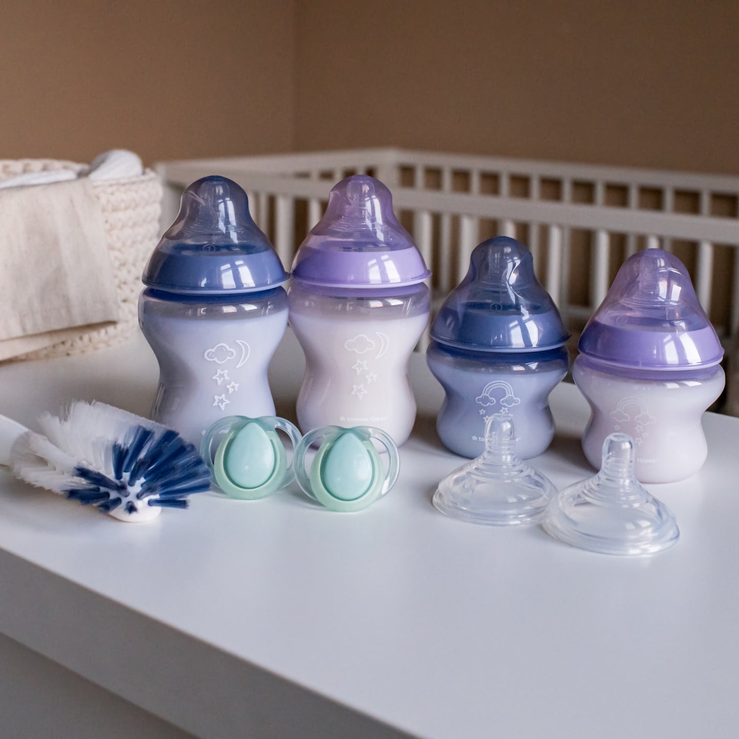 Advanced Anti-Colic Newborn Baby Bottle Starter Set