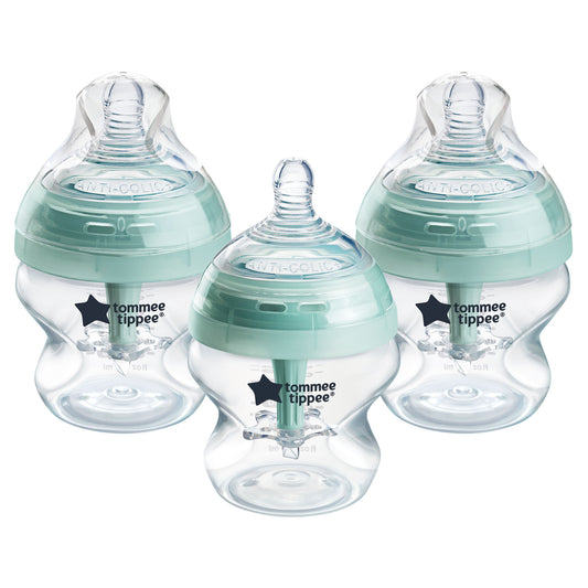 Tommee Tippee Advanced Anti-Colic Baby Bottle – Vented Wand, Self-Sterilising, BPA-Free