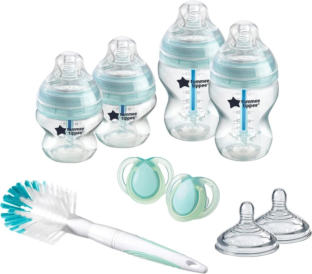 Advanced Anti-Colic Newborn Baby Bottle Starter Set