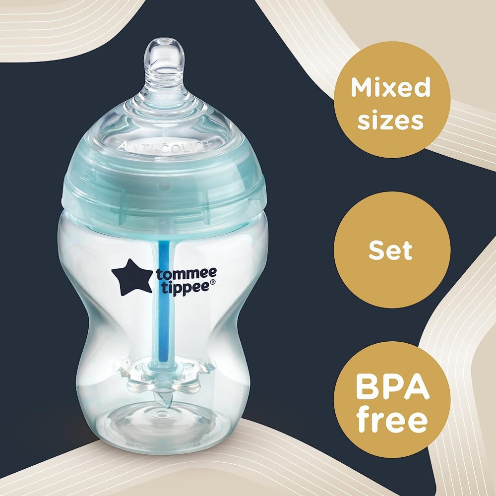 Advanced Anti-Colic Newborn Baby Bottle Starter Set