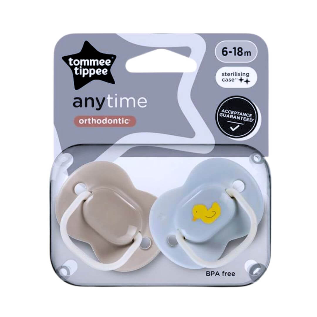 Tommee Tippee Anytime Soothers 6 - 18 Months