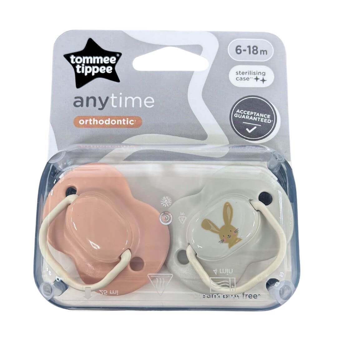 Tommee Tippee Anytime Soothers 6 - 18 Months
