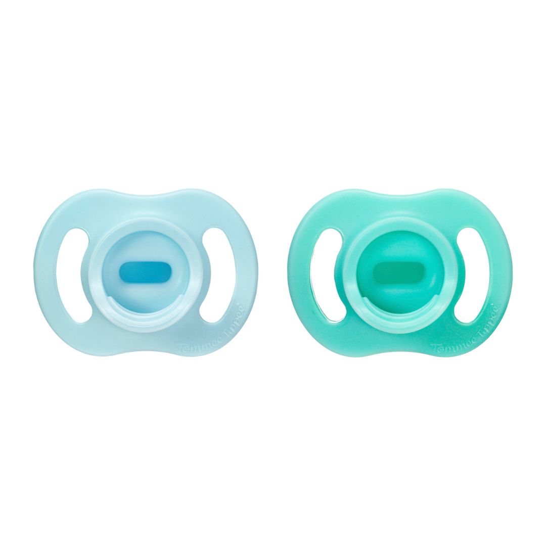 Tommee Tippee Ultra-light StayPut Soother, 0-6 Months, 2 Pack