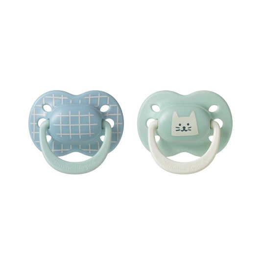 Tommee Tippee Ultimate Fit Soother 0–6 Months, 2 Pack- Boy