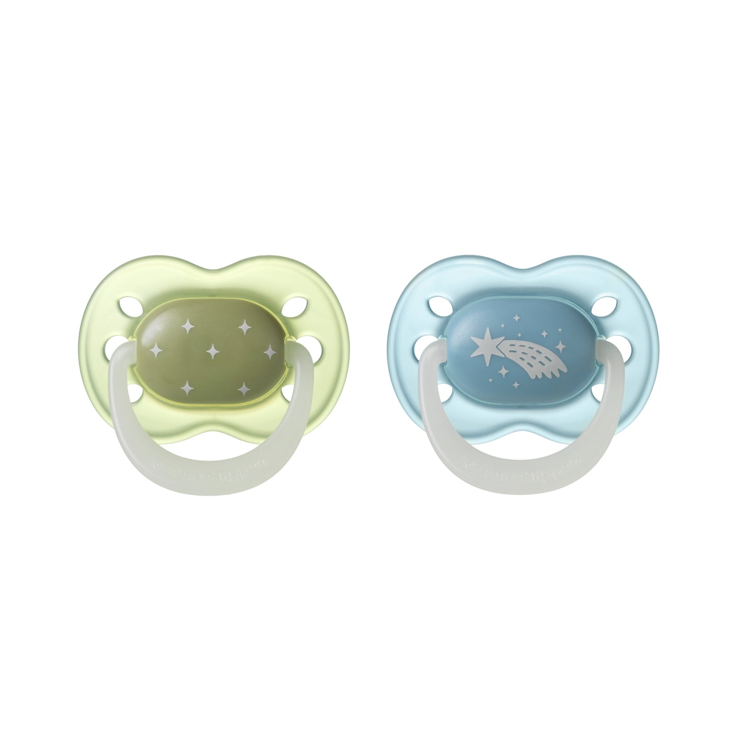 Tommee Tippee NightGlow Dummy, 0-6 Months, 2 Pack