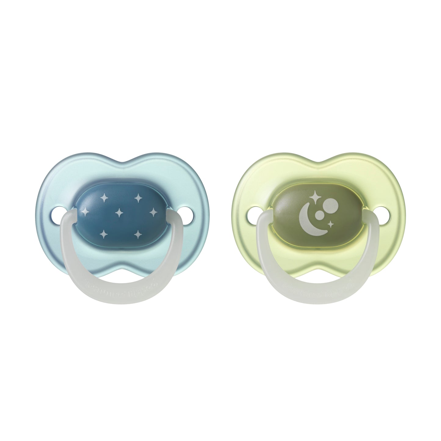 Tommee Tippee NightGlow Dummy, 6-18 Months, 2 Pack