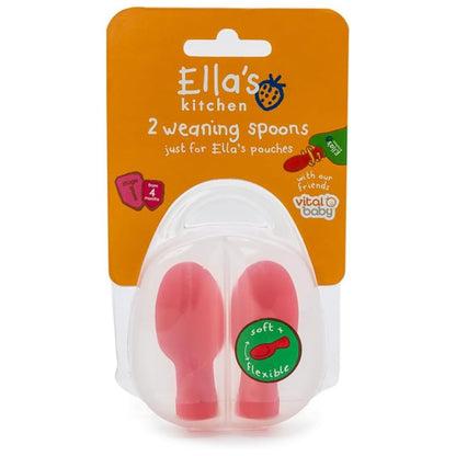 Vital Baby Ella's Kitchen Weaning Spoon Tips 2 Pack