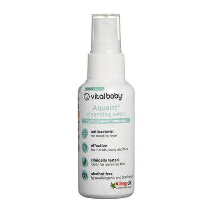 Vital Baby Hygiene Aquaint Cleansing Water 50ml