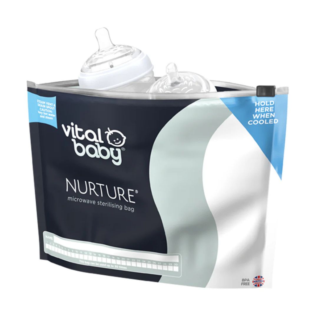 Vital Baby Microwave Sterilising Bags 5 Pack