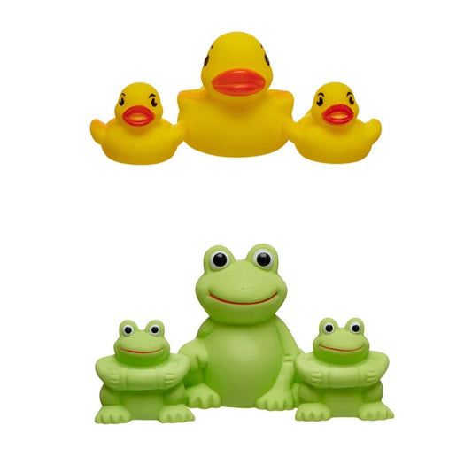 Vital Baby Splash Water Squirters – Ducks & Frogs / Sharks & Whales
