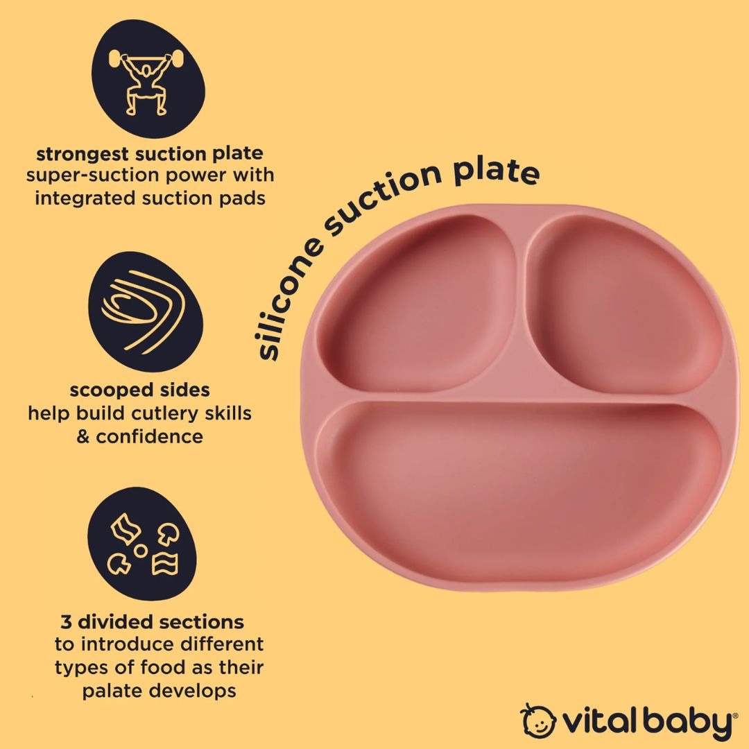 Vital Baby Nourish Silicone Suction Plate