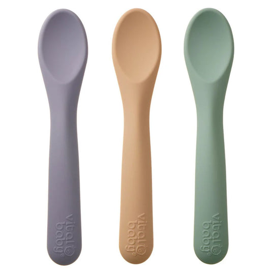 Vital Baby Nourish Silicone Spoons 3 Pack
