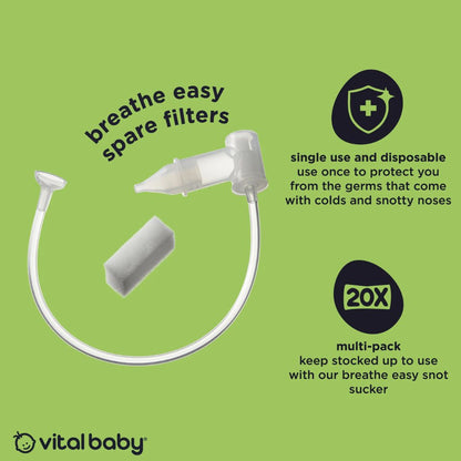 Vital Baby Protect Breathe Easy Spare Filters 20pk