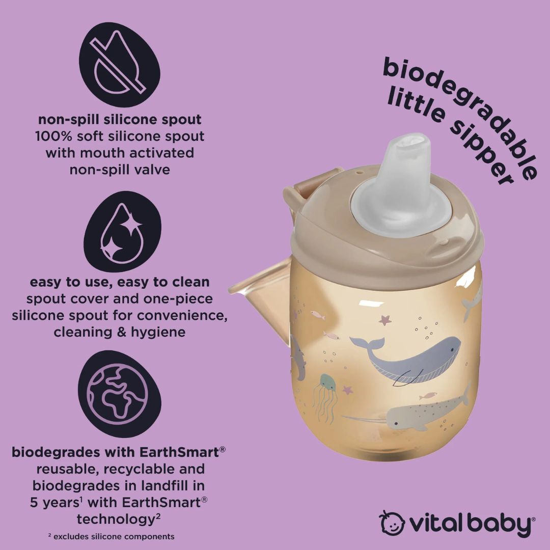 Vital Baby Hydrate Little Sipper 270ml 2 Pack Mixed