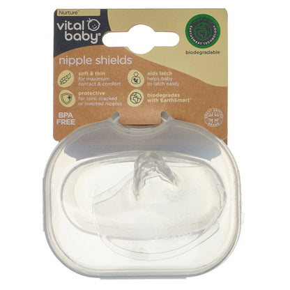 Vital Baby Nurture Nipple Shields 2 Pack