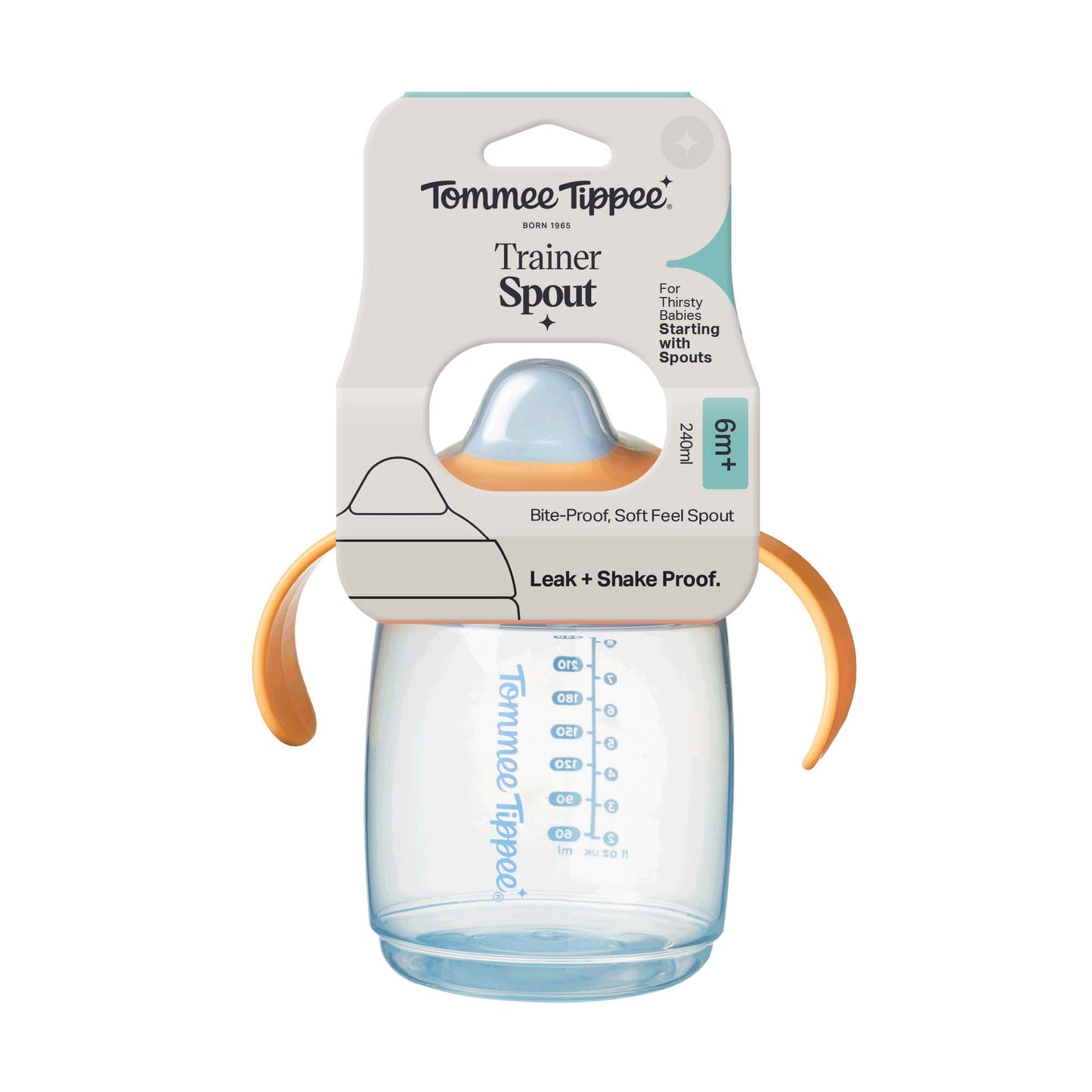 Tommee Tippee Superstar Training Sippee Cup – 240ml, 6+ Months
