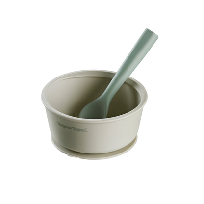 Tommee Tippee EasiStick Silicone Suction Bowl and Spoon