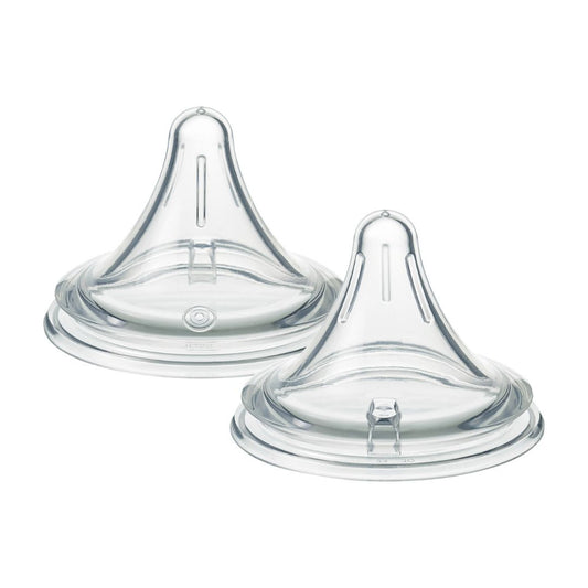 Tommee Tippee Natural Start Deep Latch Triangular Teats, 2 Pack