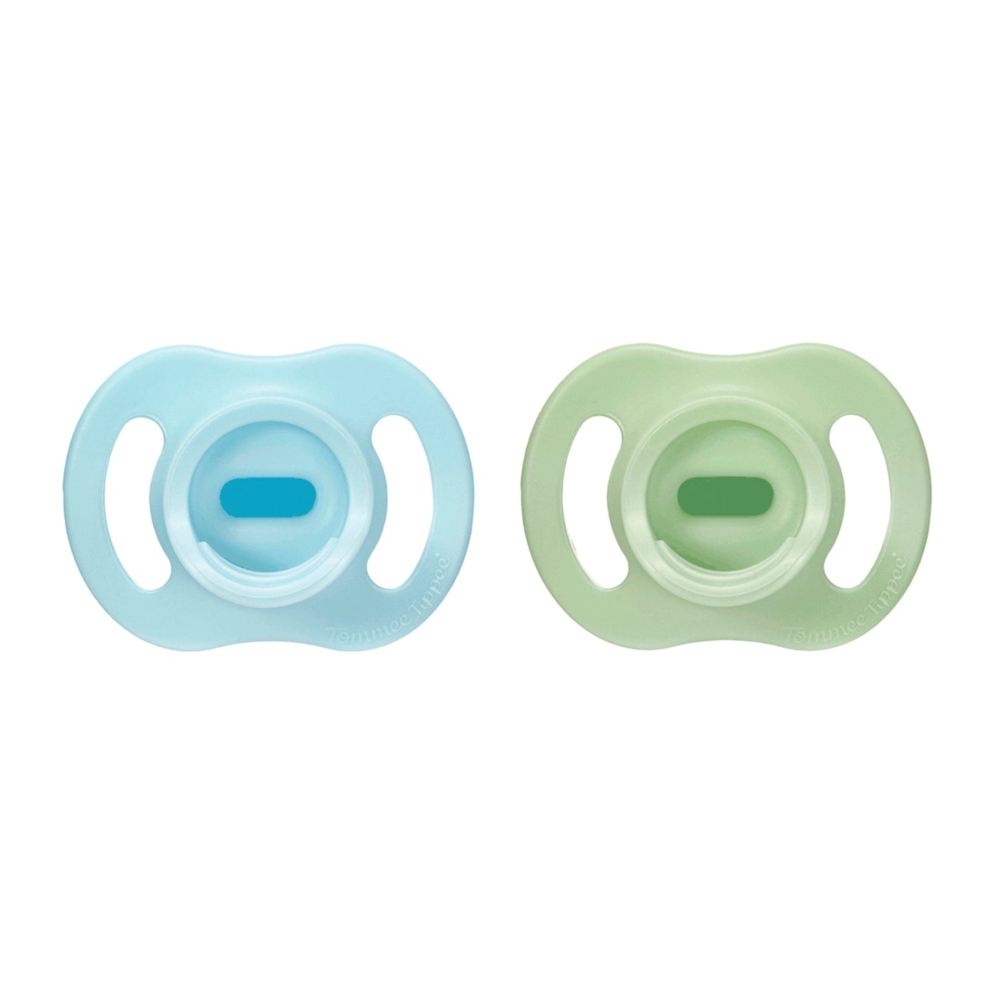 Tommee Tippee Ultra-Light StayPut Dummy, 0-6 Months, 2 Pack