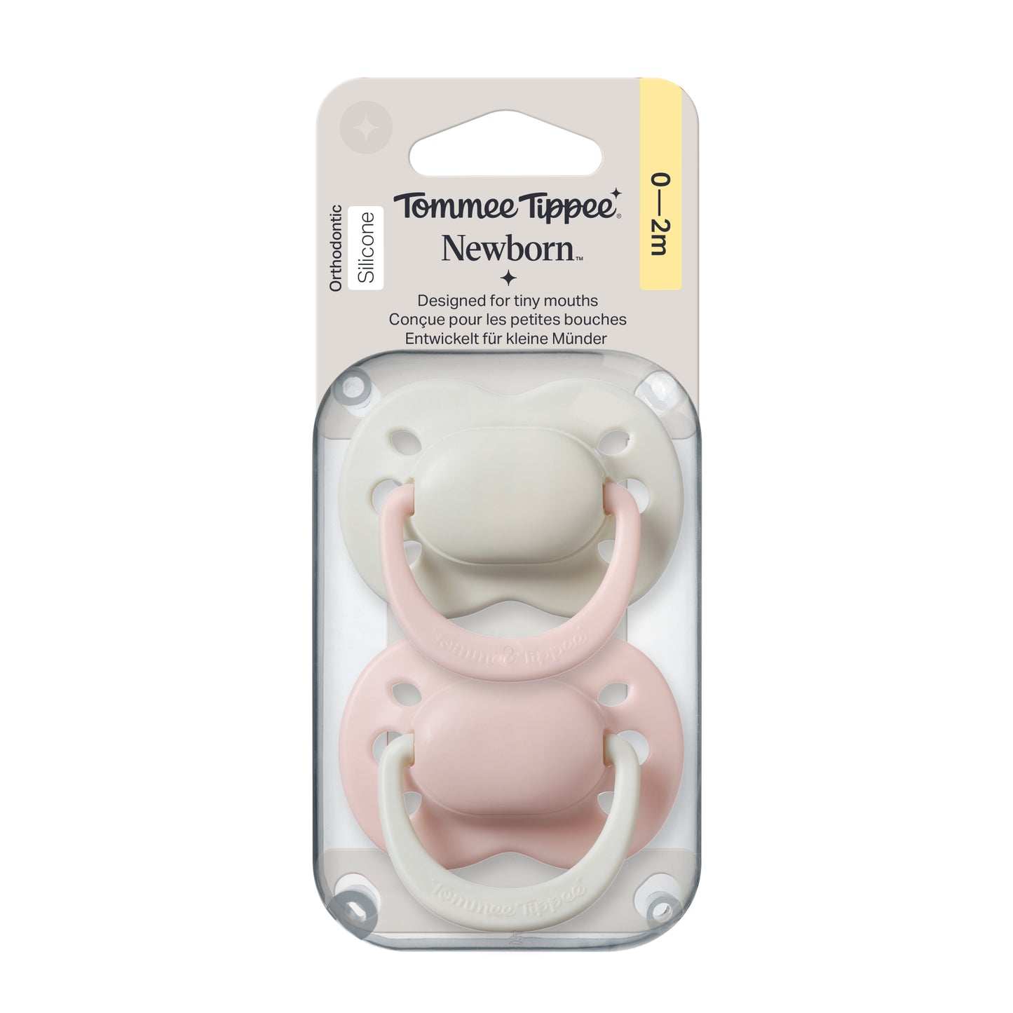 Tommee Tippee Newborn Dummies, 0-2 Months, 2 Pack