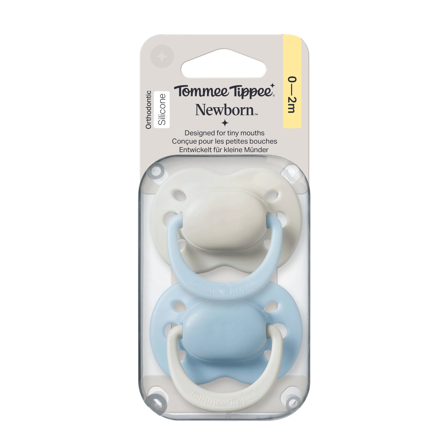 Tommee Tippee Newborn Dummies, 0-2 Months, 2 Pack