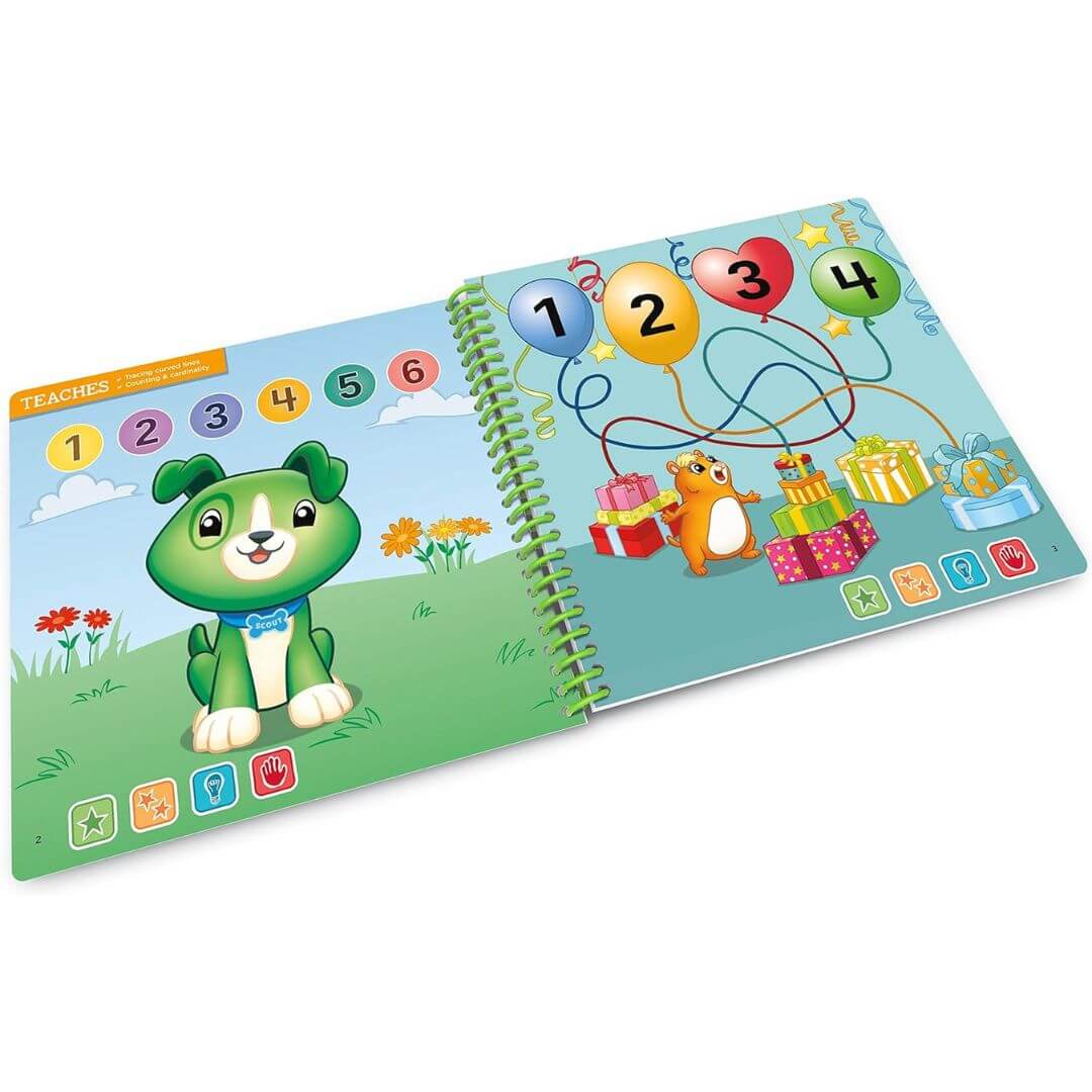 Leapfrog Nursery: Scout & Friends Maths Activity Book (3D Enhanced)