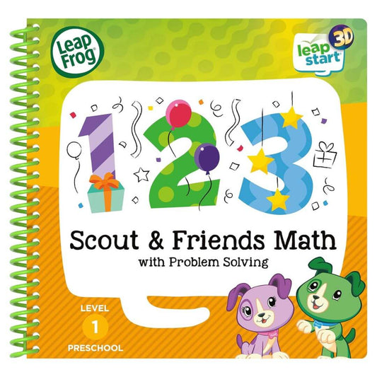 Leapfrog Nursery: Scout & Friends Maths Activity Book (3D Enhanced)
