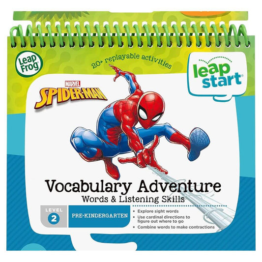 Leapfrog Leapstart Marvel's Spider-Man Vocabulary Adventure Words & Listening Skills