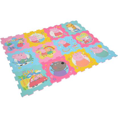 Peppa Pig 12 piece EVA Playmat