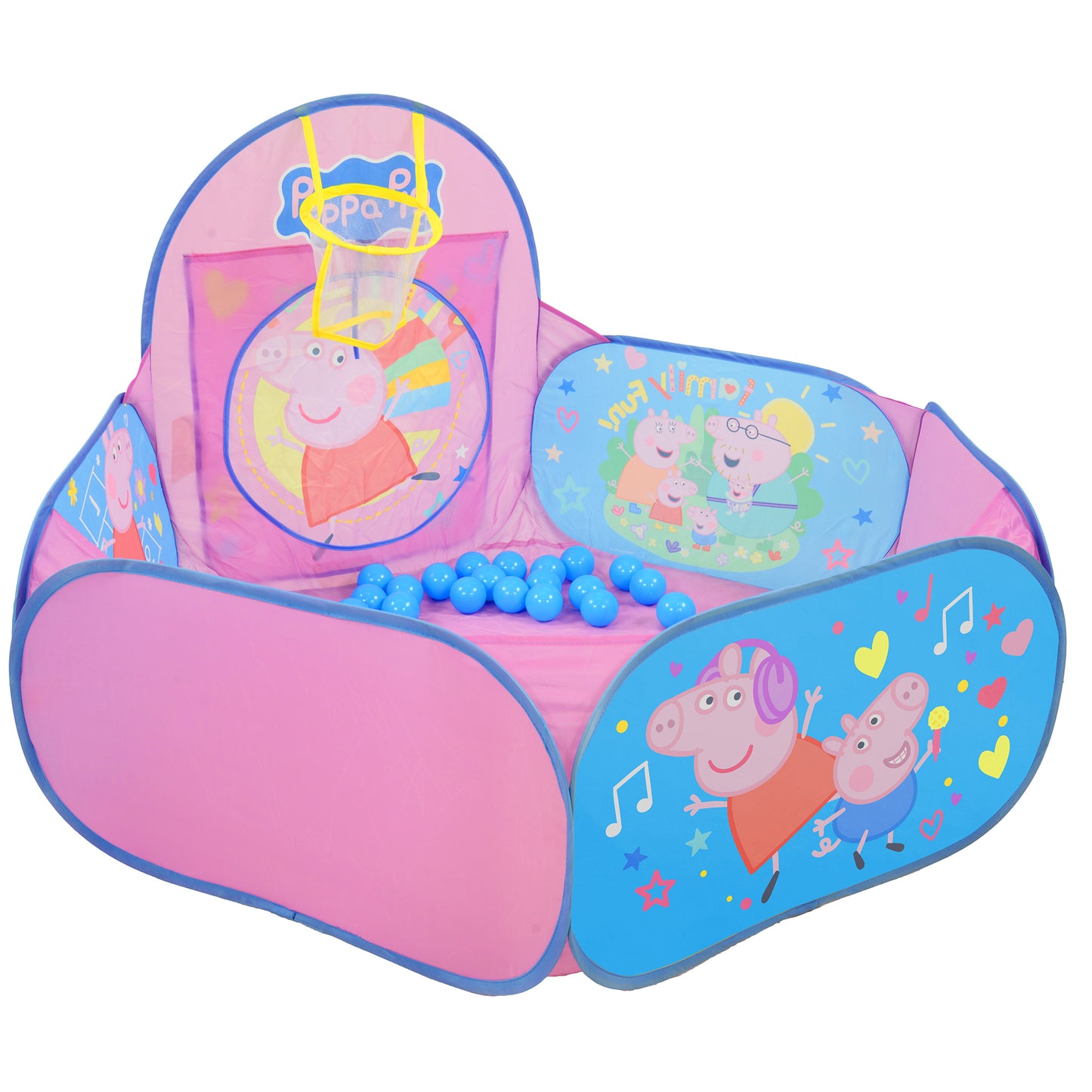 Peppa Pig Quick Up Activity Ball Pit with 20 Balls