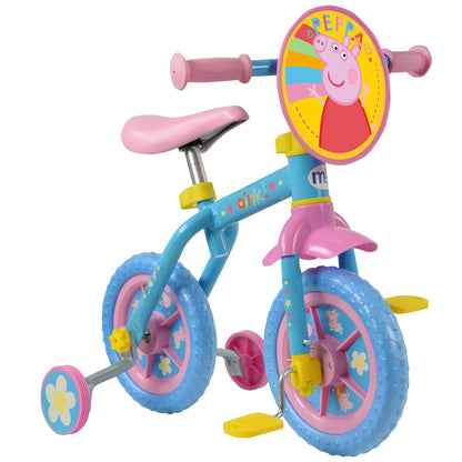 Peppa Pig My First- 2-in-1 10" Training Bike