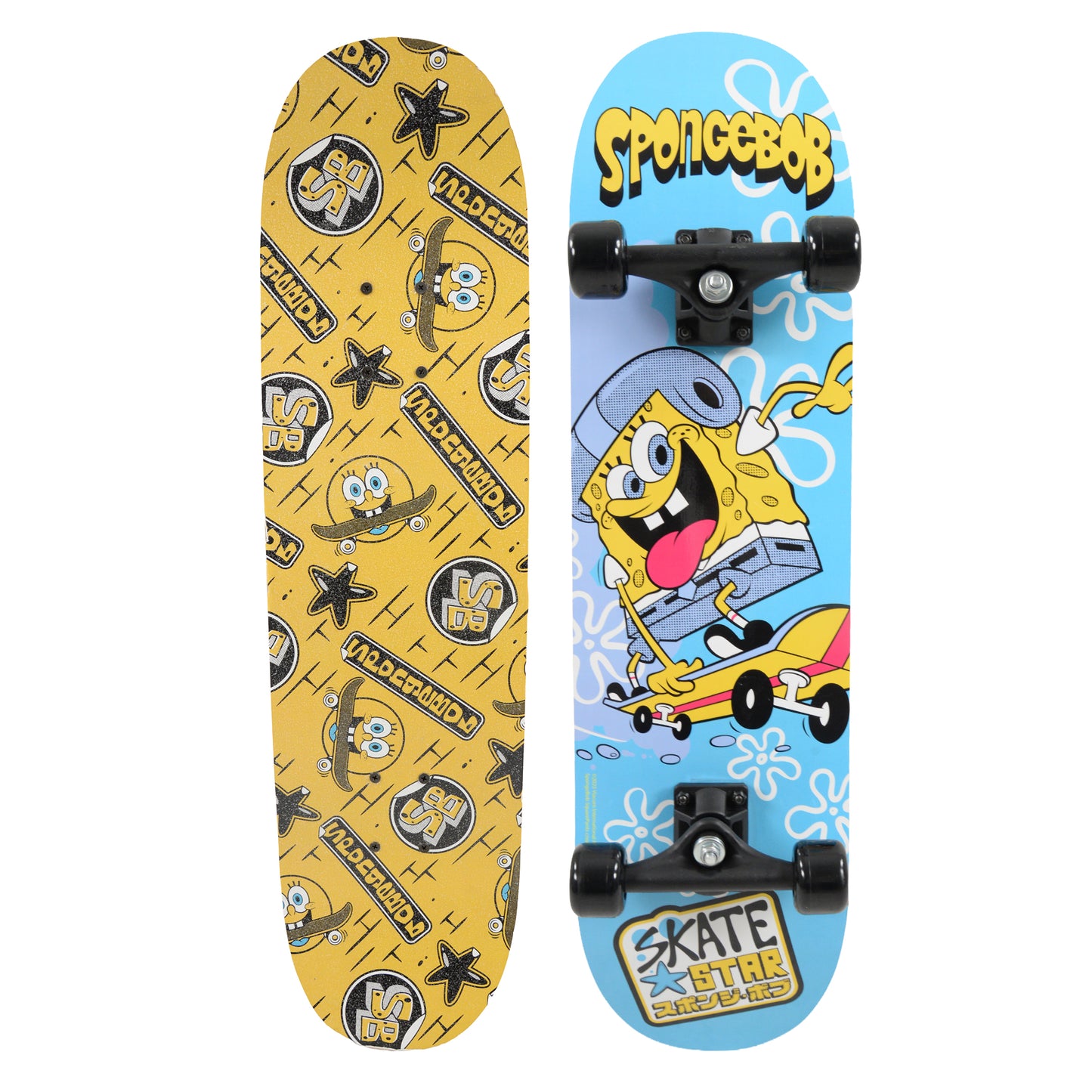 SpongeBob SquarePants Skateboard Kids Cruiser 5 Years Plus