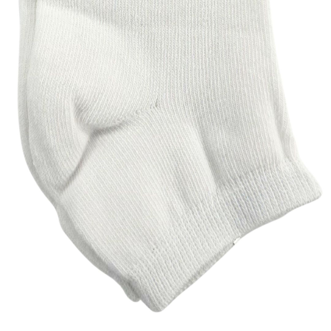 Westward Ho! Trainer Liner Socks – 3 Pairs, White, Size 6-11 / EUR 39-46
