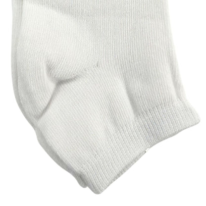 Westward Ho! Trainer Liner Socks – 3 Pairs, White, Size 6-11 / EUR 39-46