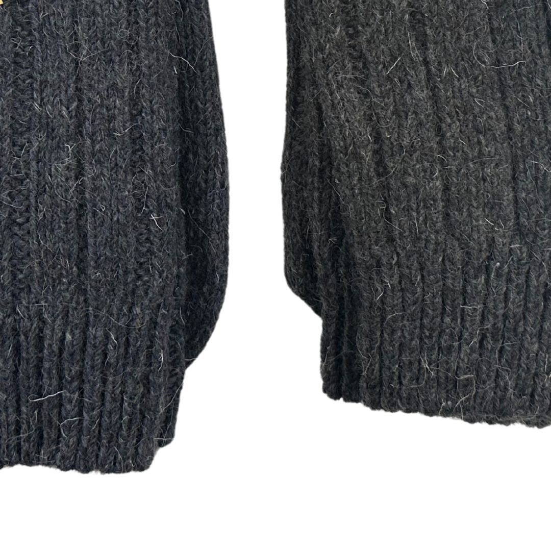 Go West Wool Blend Socks – 2 Pairs, Black & Blue, Size 6-11 / EUR 39-46