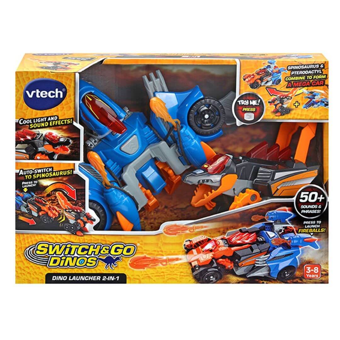 Switch & Go Dinos® Dino Launcher 2-in-1