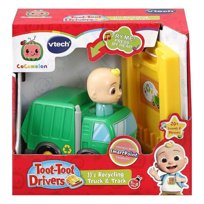 Vtech Cocomelon™ Toot-Toot Drivers®  JJ’s Recycling Truck & Track