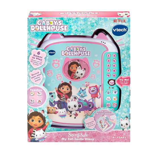 VTech Gabby's Dollhouse: Secret Safe My Cat-tastic Diary