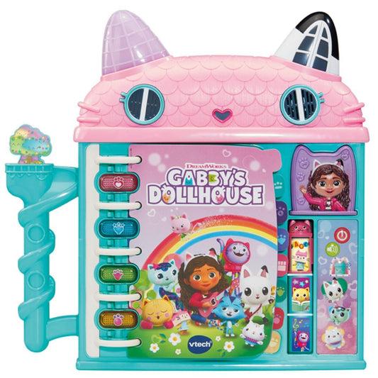 VTech Gabby's Dollhouse: Cat-a-Vator Discovery Book
