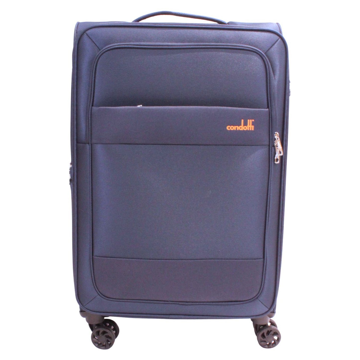 Condotti Triton 5 piece Suitcase and Cabin Approved Backpack Set - 22", 24", 28", 32" Durable Spinner Luggage