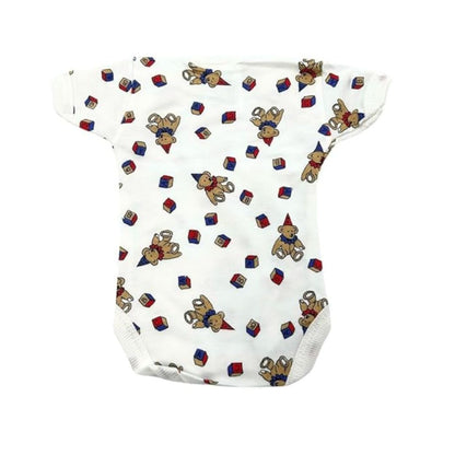 Junior Joy Printed Baby Bodysuits, 100% Combed Cotton, Pack of 2,Various Size